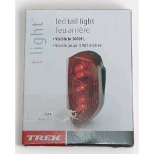 Trek Bicycle T Light Flashing Tail Light New In Box Part #266080